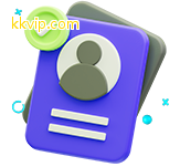 Tornar-se um membro do kkvip.com é muito simples